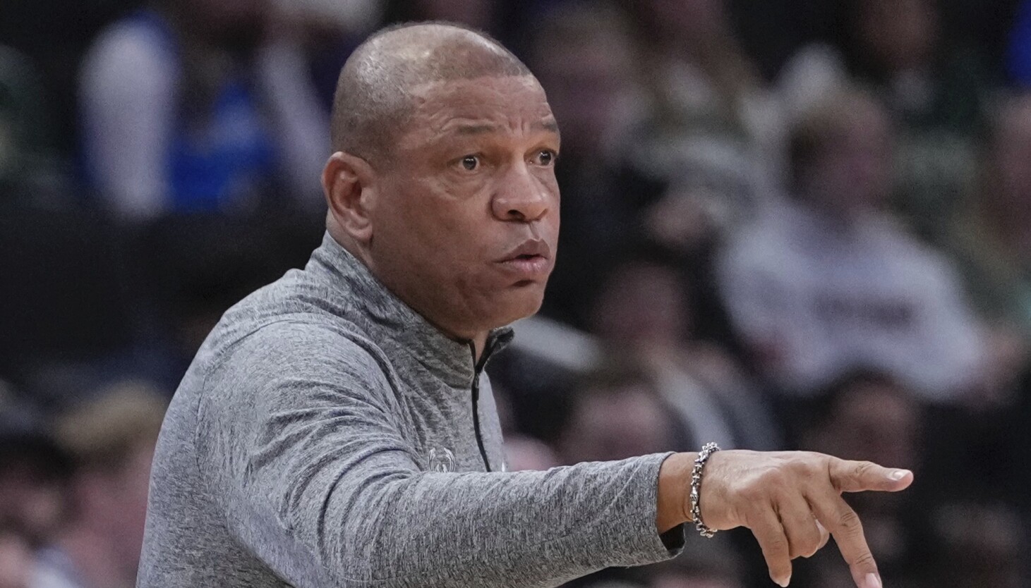 Doc Rivers gets emotional when talking about childhood hero Bob Love