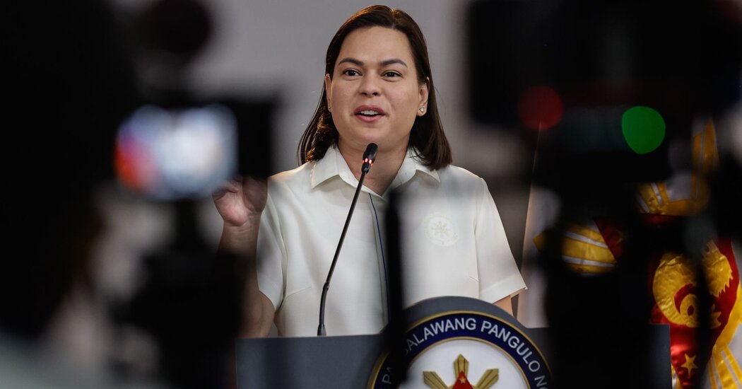 Vice President Sara Duterte of the Philippines Is Impeached