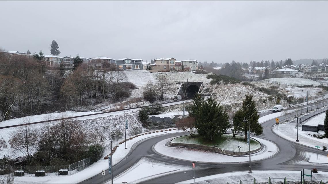 Timeline: Winter Weather Advisory in effect for Puget Sound region